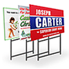 inexpensive yard signs