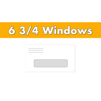 6 3/4 Window Envelopes
