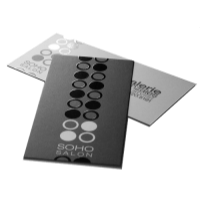 Silk Lamination - Full Color Business Cards