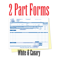 2 Part Carbonless Form