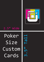 Poker Size Custom Card Decks