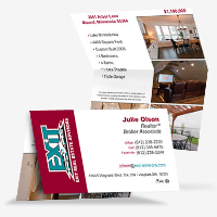 Folded Business Cards