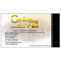 010 Real Estate - Horizontal Yellow & Black