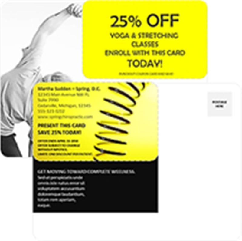 Plastic Postcard Printing Design Online Templates