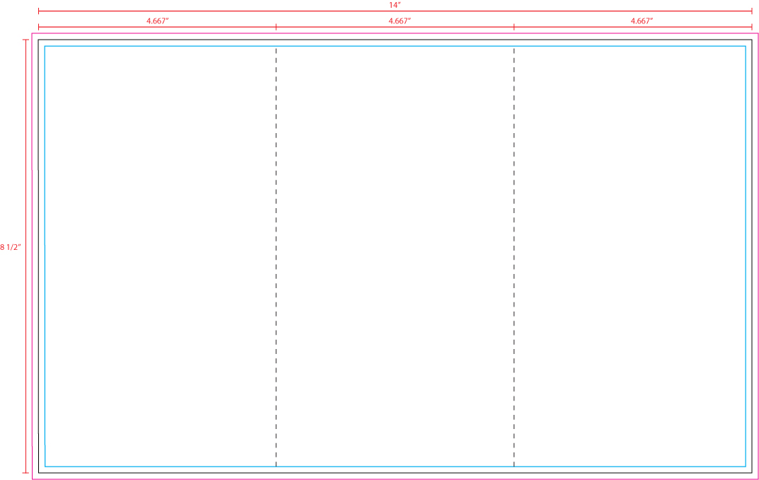3 column brochure template